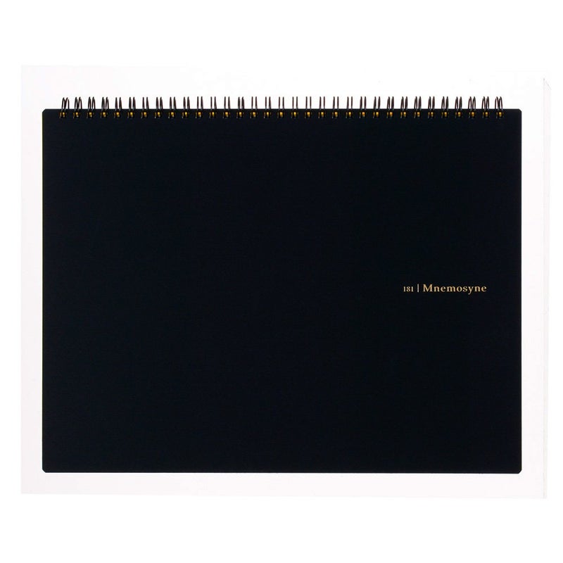 Maruman MNEMOSYNE Notebook 8.66 x 11.69 Inches (Horizontal A4)  Unruled  70 Sheets (N181A) - Image 1